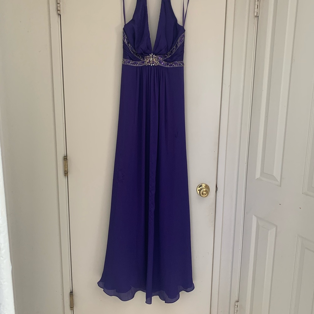 Purple dress
